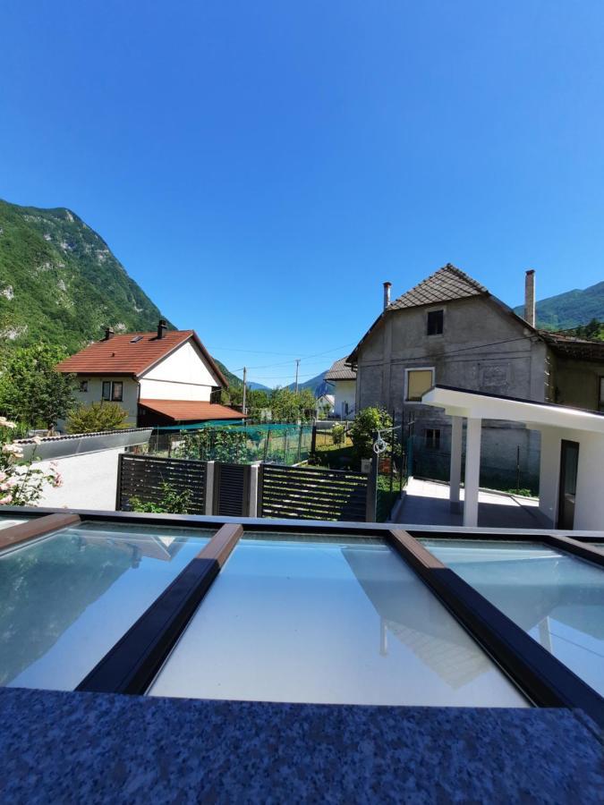 Apartamento Hisa Spuntar Bovec Exterior foto